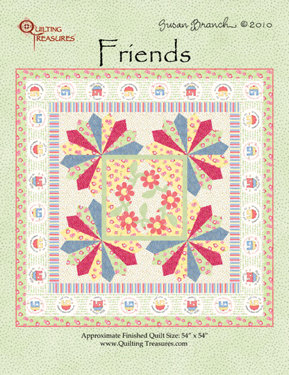 Friends Quilt Pattern -PDF File