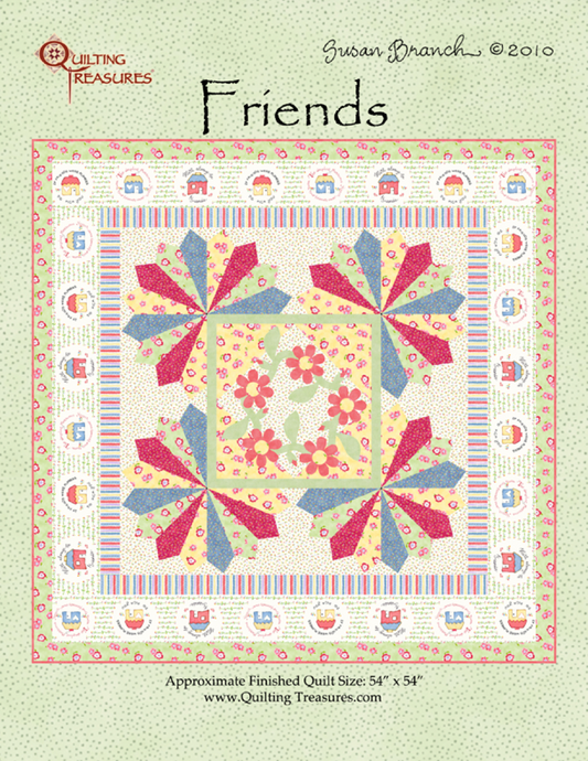 Friends Quilt Pattern -PDF File