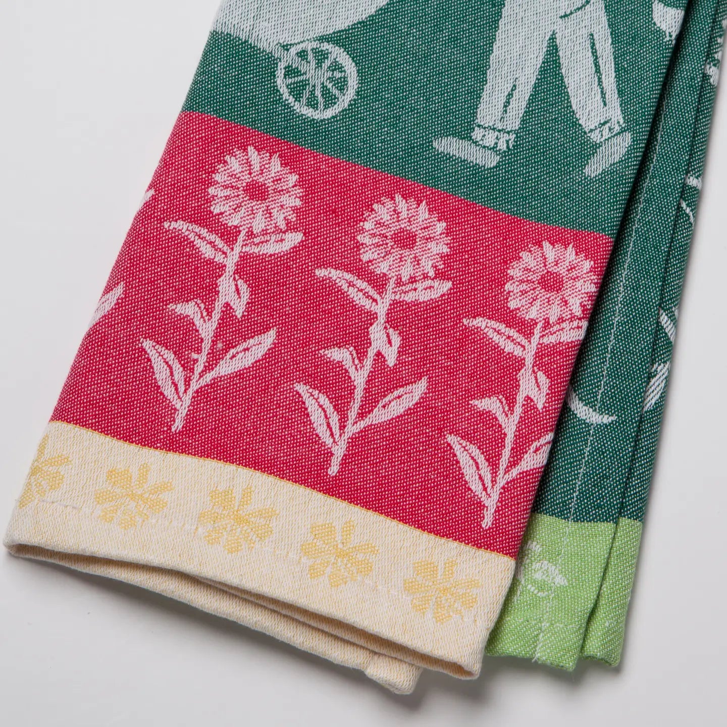 Green Thumb Jacquard Dish Towel