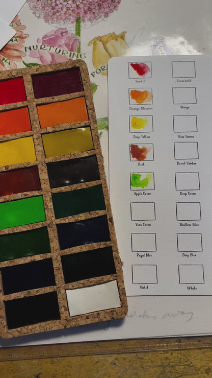 Watercolor Paints - Original 16 Colors