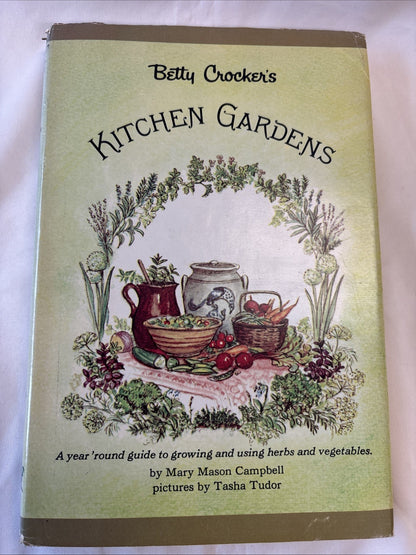 Vintage Kitchen Gardens, Book Club Edition w/ Dust Jacket
