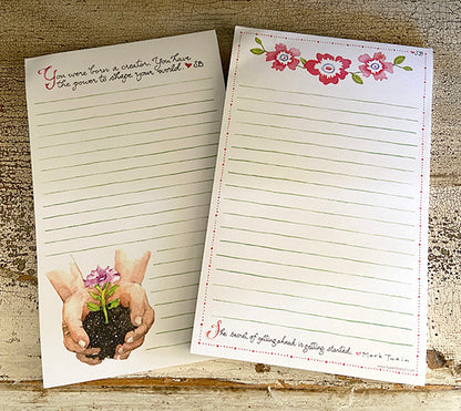Susan Branch Lined Notepads, set of 2