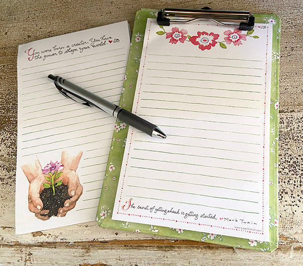 Susan Branch Lined Notepads, set of 2