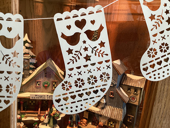 Swedish Christmas Stockings Banner