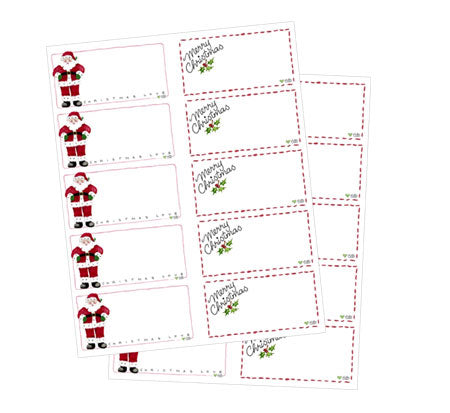 Santa's Christmas Labels – Susan Branch