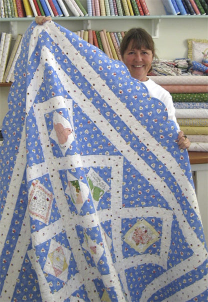 Tea Party Quilt Pattern -PDF File