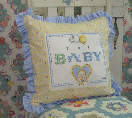 "For Baby" Pillow Pattern