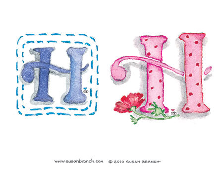 "H" Monogram