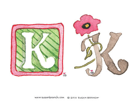 "K" Monogram