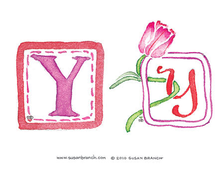 "Y" Monogram